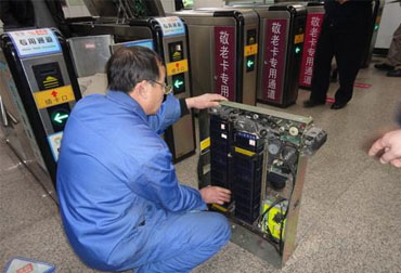 伺服行星减速机应用于地铁闸机